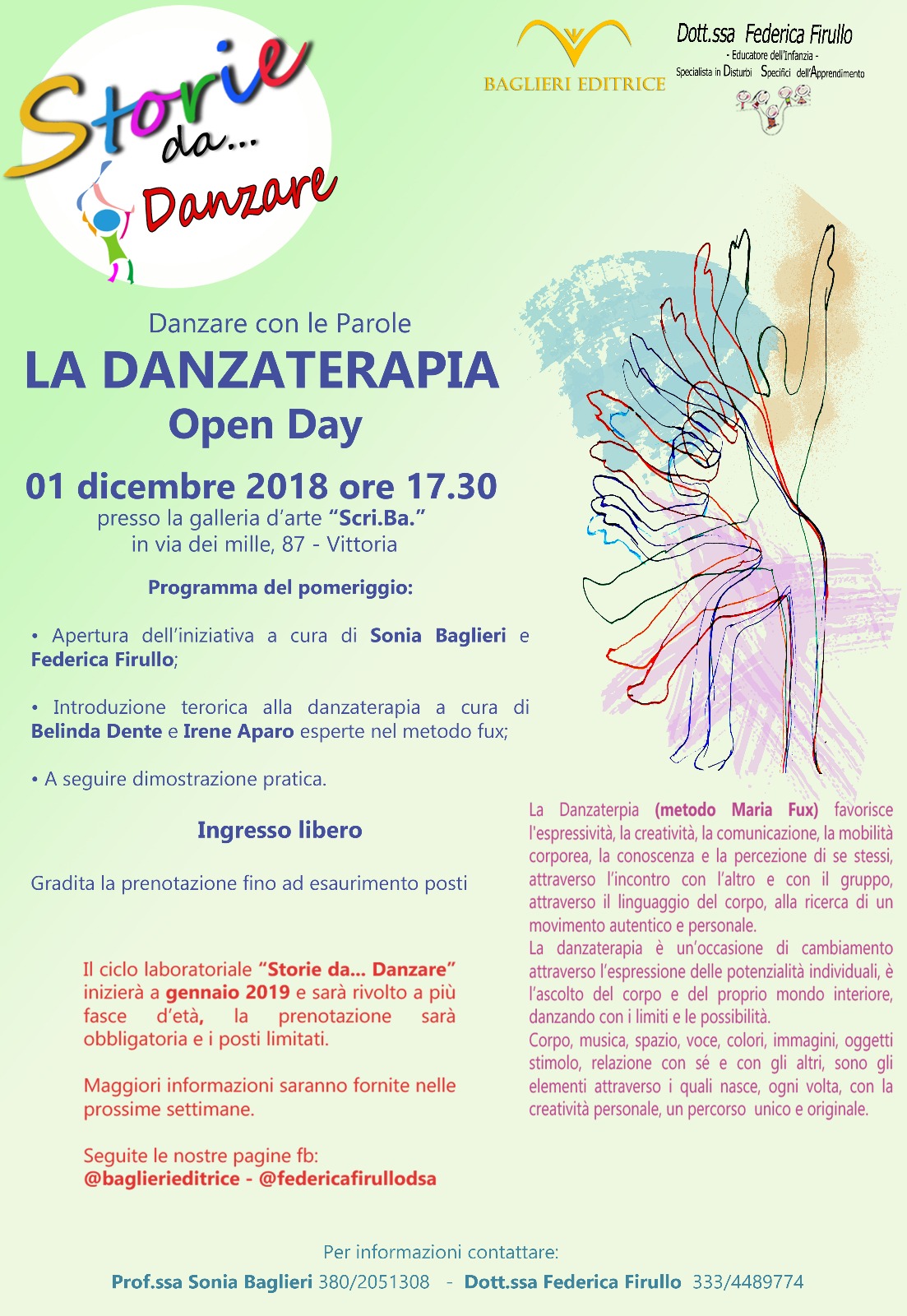 1 Dicembre – Danzaterapia Open Day