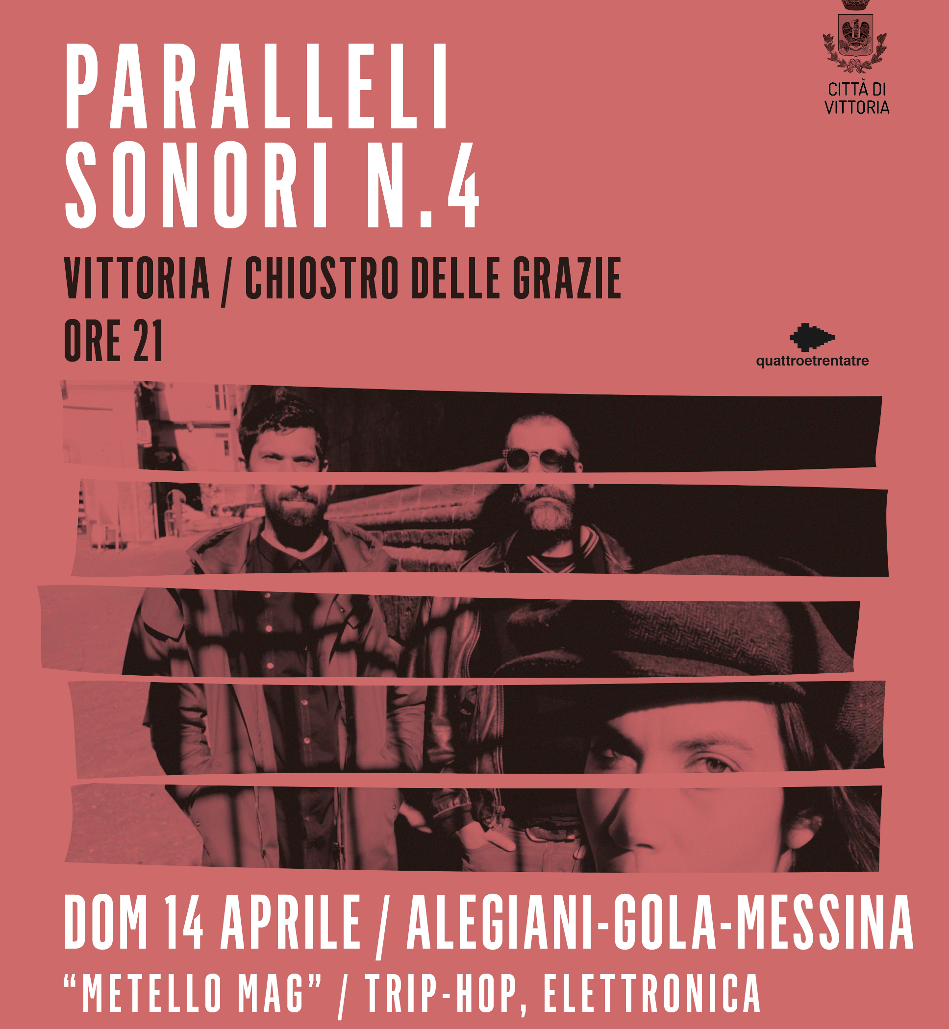 14 Aprile – Aleggiani-Messina-Gola “Metello Mag”