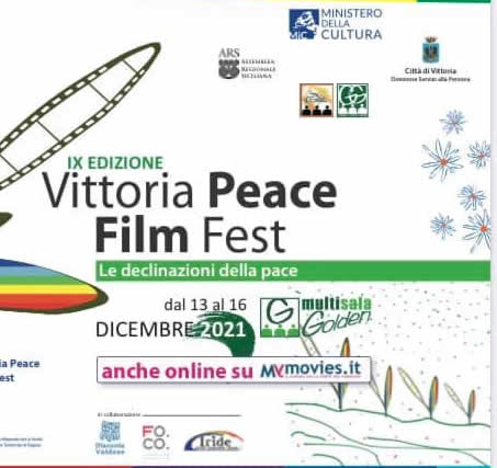 Vittoria Peace FilmFest il programma di mercoledì 15 dicembre