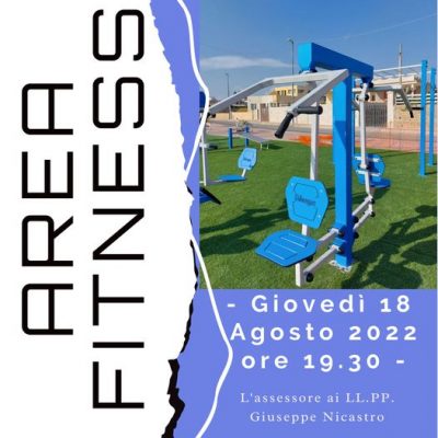 18 Agosto – Consegna area fitness di Baia Dorica a Scoglitti