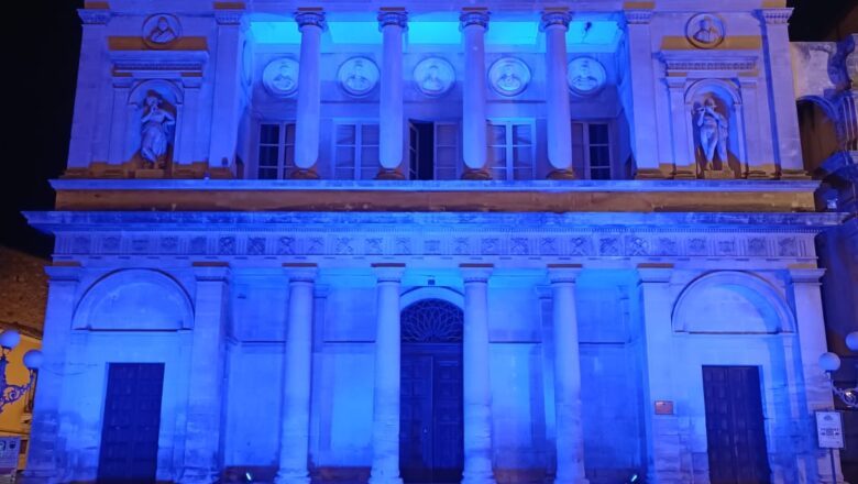 14 novembre giornata mondiale del diabete – Il teatro si illumina di blu