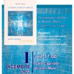 1 Dicembre – Pomeriggio culturale –  Presentazione libro: Cinque anni in croce di Rosario Macca