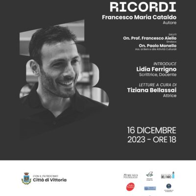 16 Dicembre – Presentazione libro: La pineta di ricordi di Francesco Maria Cataldo
