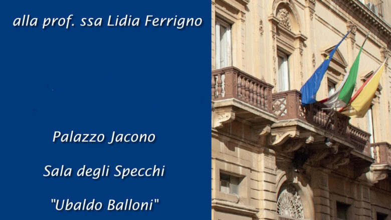 18 Marzo – Riconoscimento Vittoria insigne alla prof.ssa Lidia Ferrigno